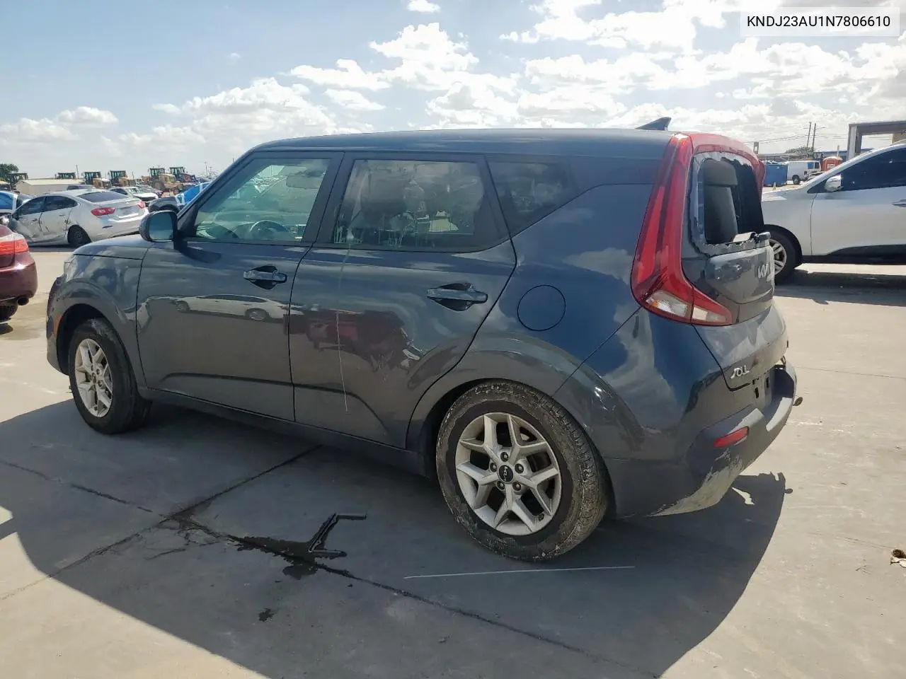 2022 Kia Soul Lx VIN: KNDJ23AU1N7806610 Lot: 63009345