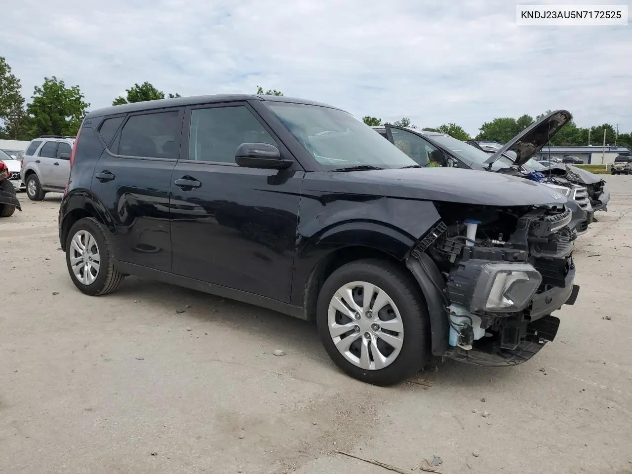 2022 Kia Soul Lx VIN: KNDJ23AU5N7172525 Lot: 63105565