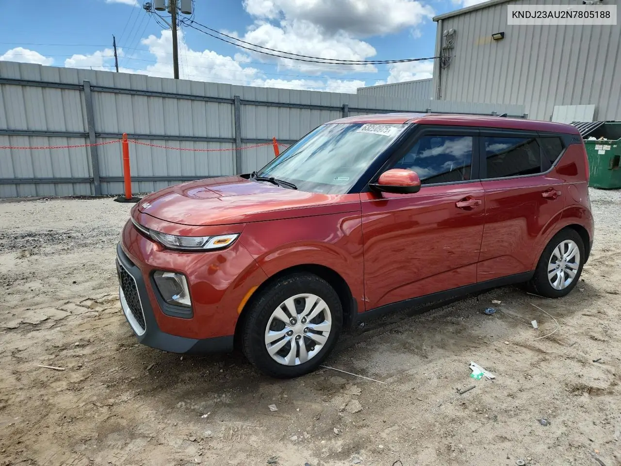 2022 Kia Soul Lx VIN: KNDJ23AU2N7805188 Lot: 63290975