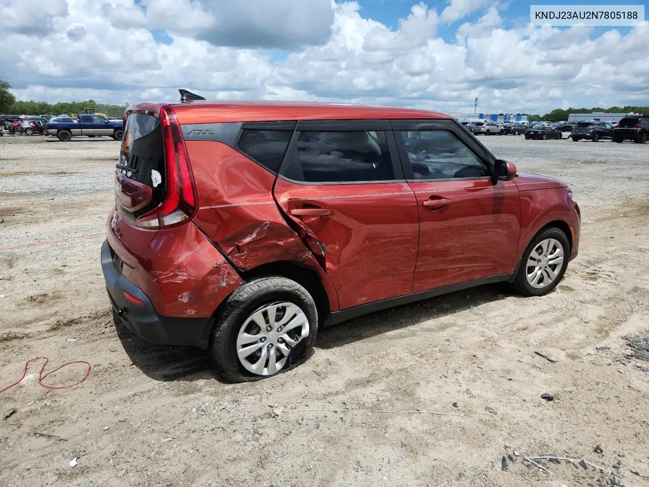 2022 Kia Soul Lx VIN: KNDJ23AU2N7805188 Lot: 63290975