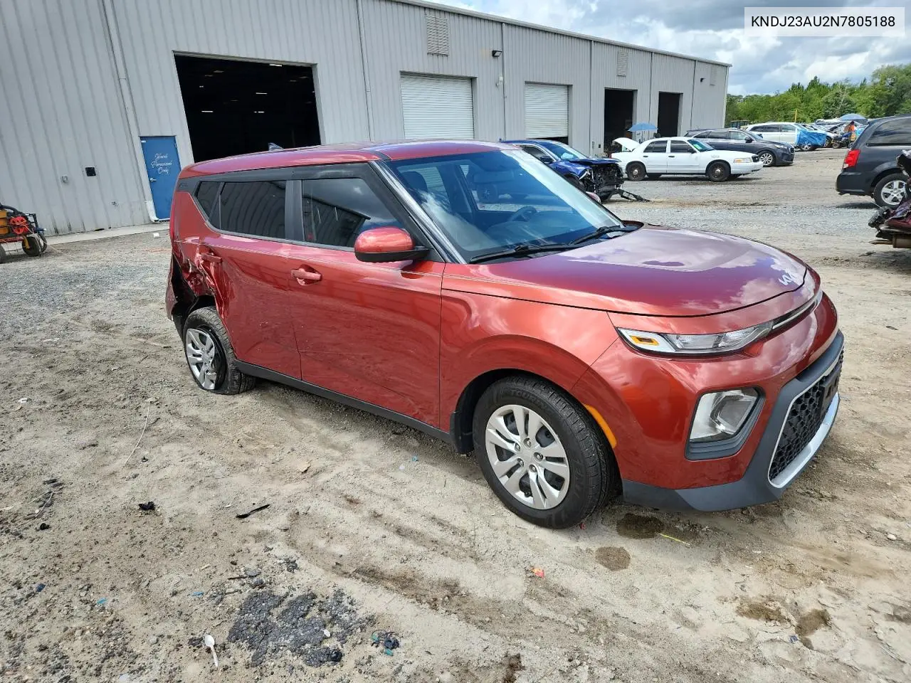 2022 Kia Soul Lx VIN: KNDJ23AU2N7805188 Lot: 63290975