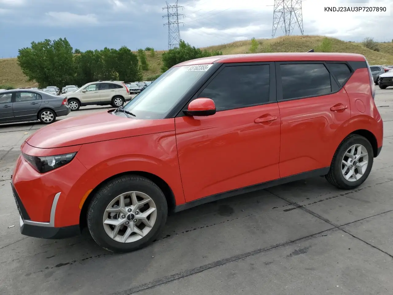 2023 Kia Soul Lx VIN: KNDJ23AU3P7207890 Lot: 65162355