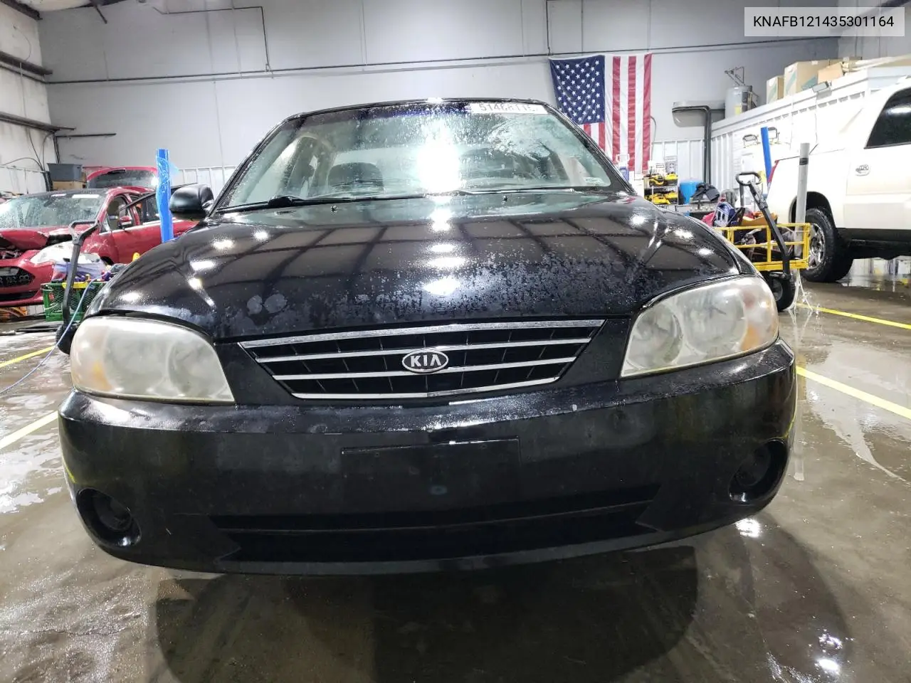 2003 Kia Spectra Base VIN: KNAFB121435301164 Lot: 51468115