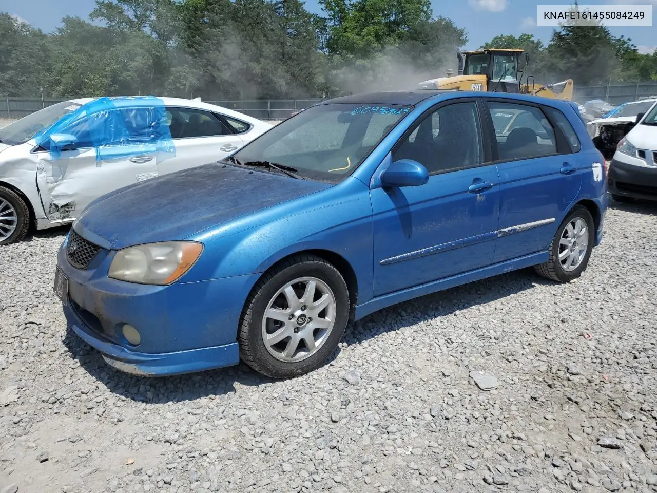 2005 Kia Spectra5 VIN: KNAFE161455084249 Lot: 60356825