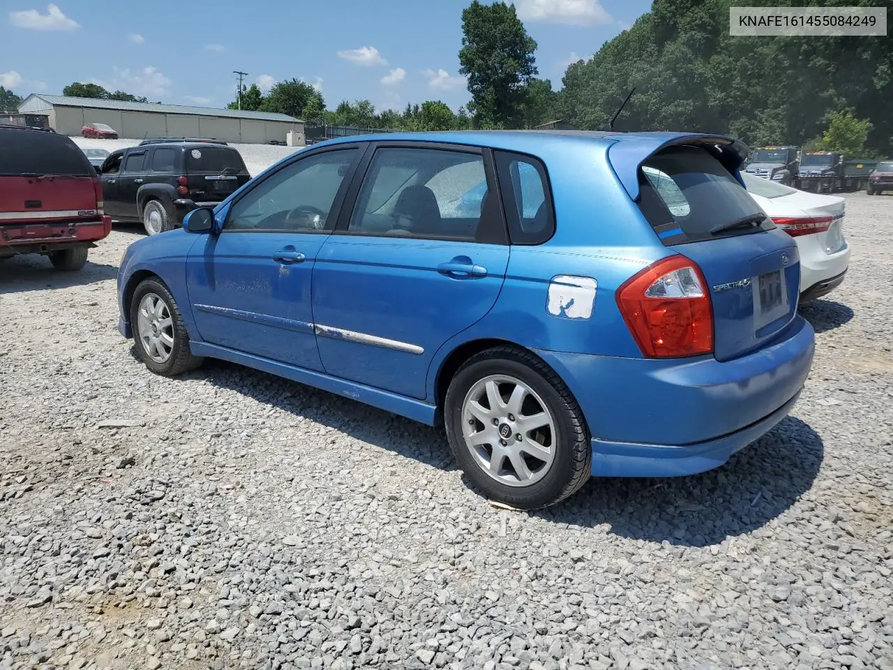 2005 Kia Spectra5 VIN: KNAFE161455084249 Lot: 60356825
