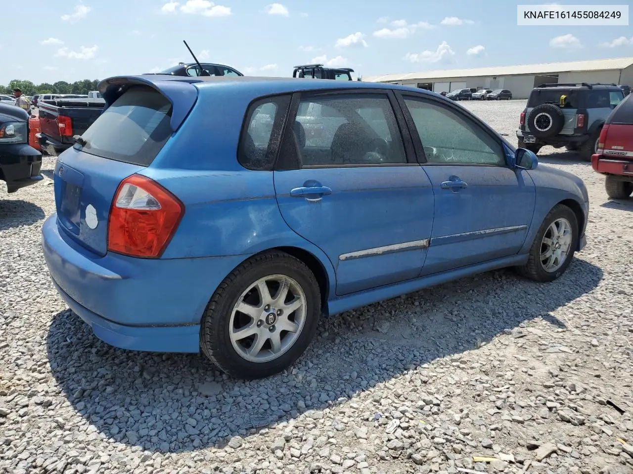 2005 Kia Spectra5 VIN: KNAFE161455084249 Lot: 60356825