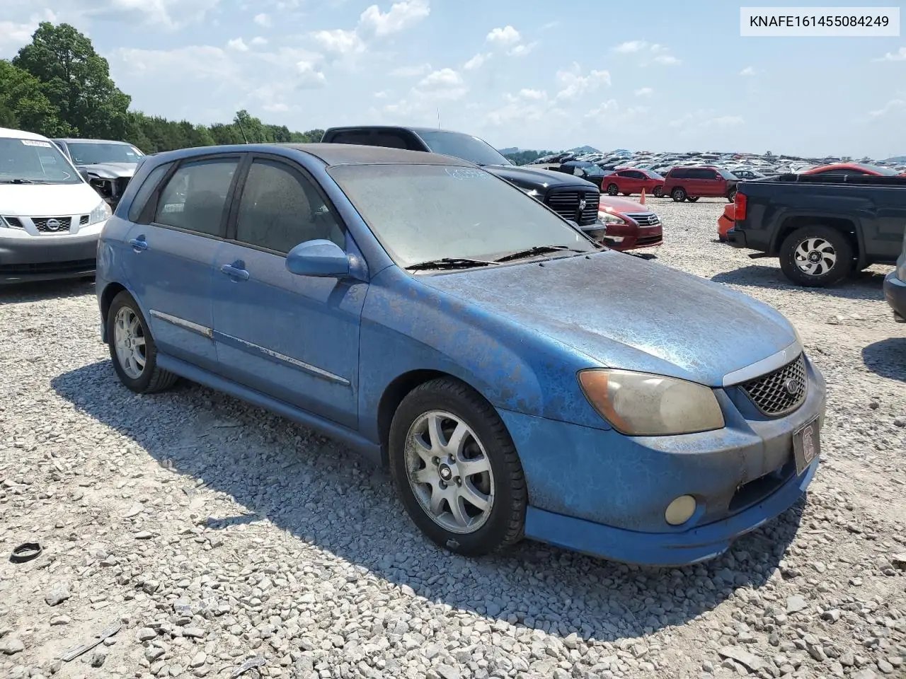 2005 Kia Spectra5 VIN: KNAFE161455084249 Lot: 60356825