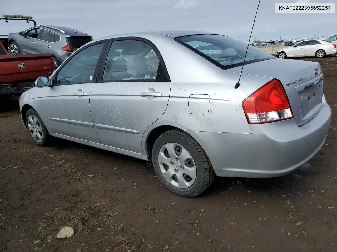 2009 Kia Spectra Ex VIN: KNAFE222395652257 Lot: 46458035