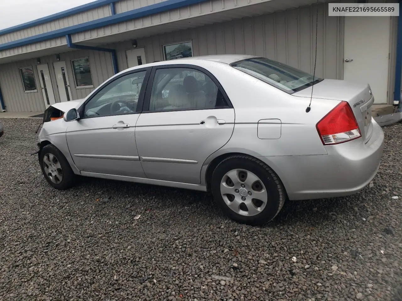 2009 Kia Spectra Ex VIN: KNAFE221695665589 Lot: 56040425