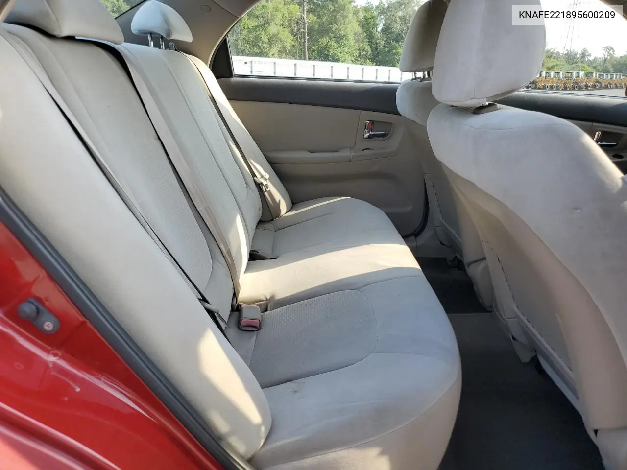 2009 Kia Spectra Ex VIN: KNAFE221895600209 Lot: 56320565