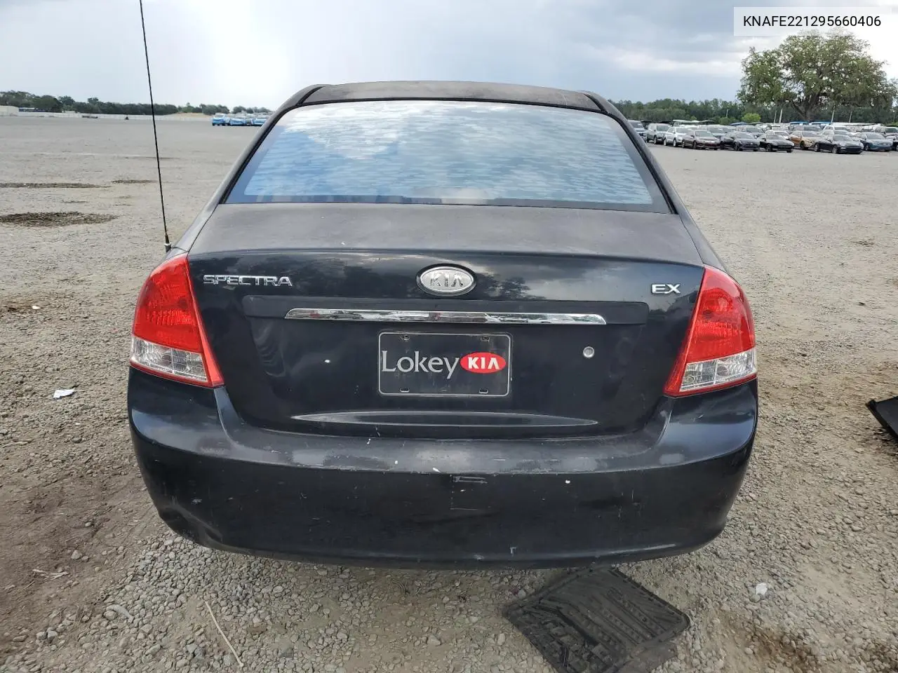 2009 Kia Spectra Ex VIN: KNAFE221295660406 Lot: 56399355