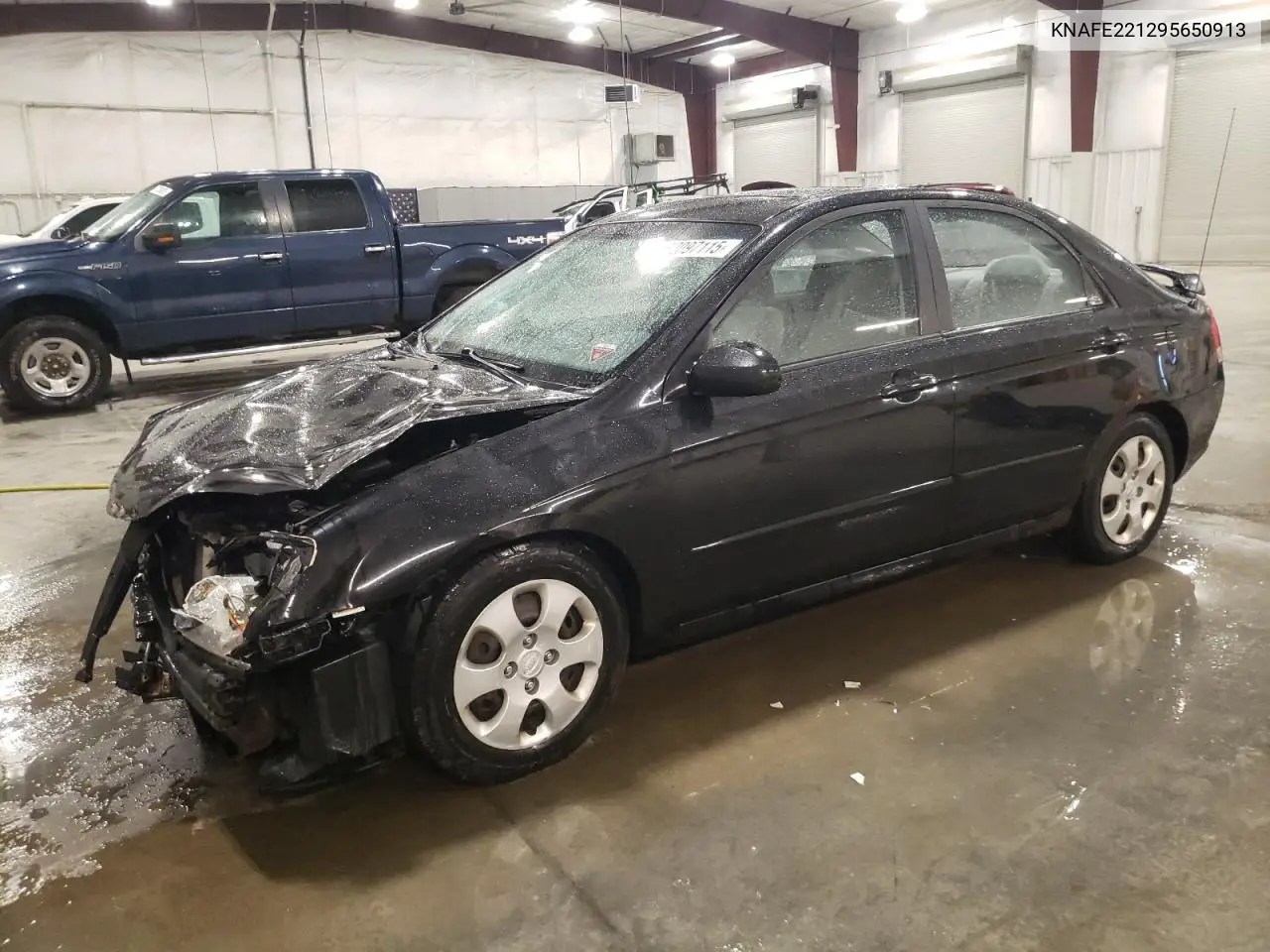 2009 Kia Spectra Ex VIN: KNAFE221295650913 Lot: 62097115