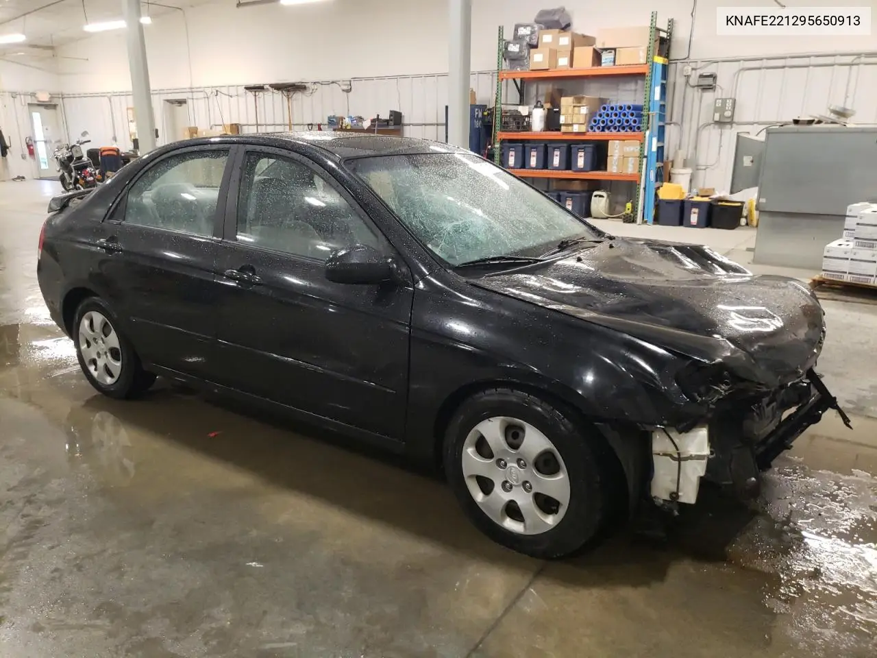 2009 Kia Spectra Ex VIN: KNAFE221295650913 Lot: 62097115