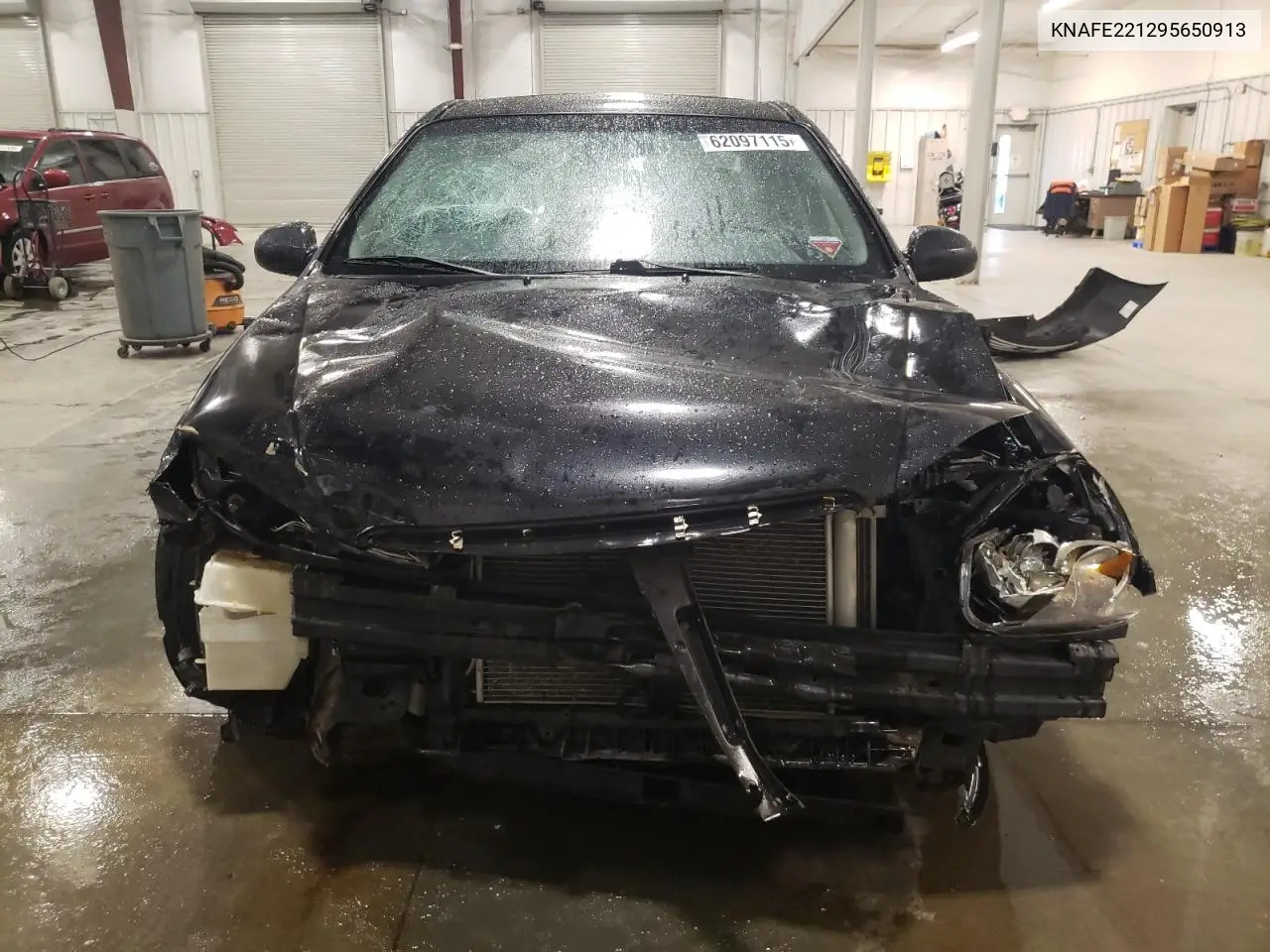 2009 Kia Spectra Ex VIN: KNAFE221295650913 Lot: 62097115