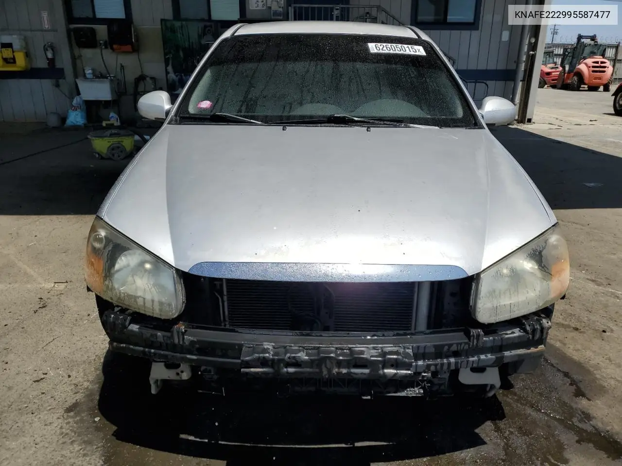2009 Kia Spectra Ex VIN: KNAFE222995587477 Lot: 62605015