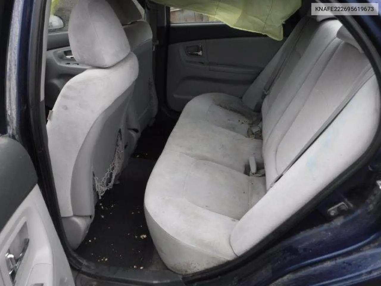 2009 Kia Spectra Ex VIN: KNAFE222695619673 Lot: 62959315