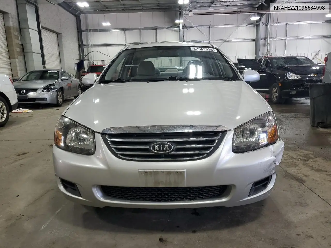 2009 Kia Spectra Ex VIN: KNAFE221095634998 Lot: 63841025