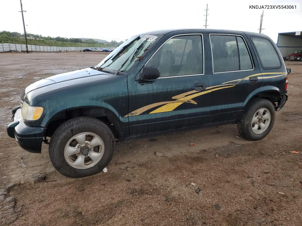 1997 Kia Sportage VIN: KNDJA723XV5543061 Lot: 58429515