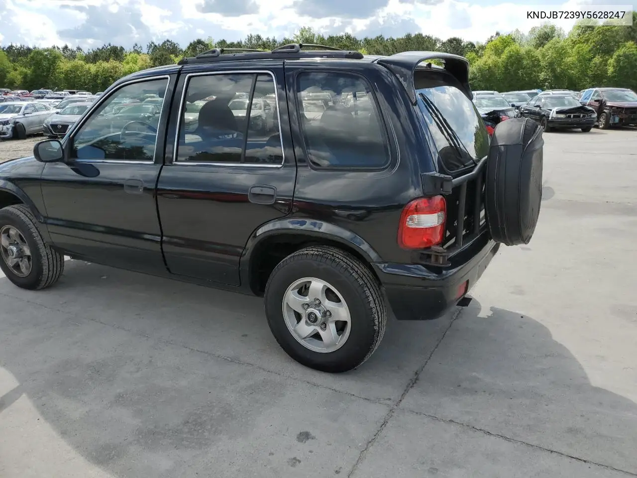 2000 Kia Sportage VIN: KNDJB7239Y5628247 Lot: 52766485