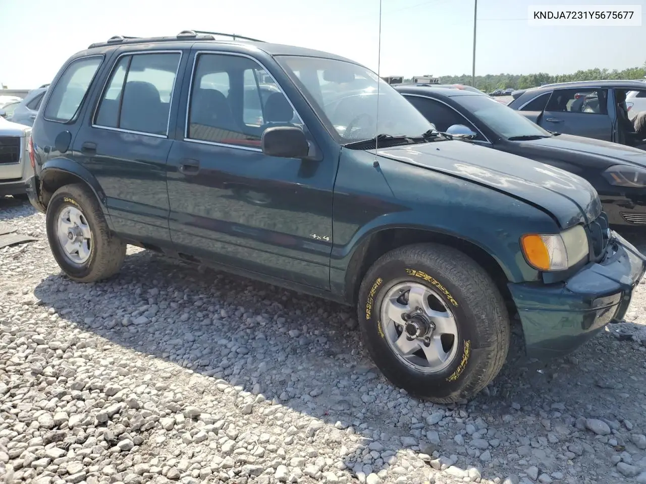 2000 Kia Sportage VIN: KNDJA7231Y5675677 Lot: 61031795