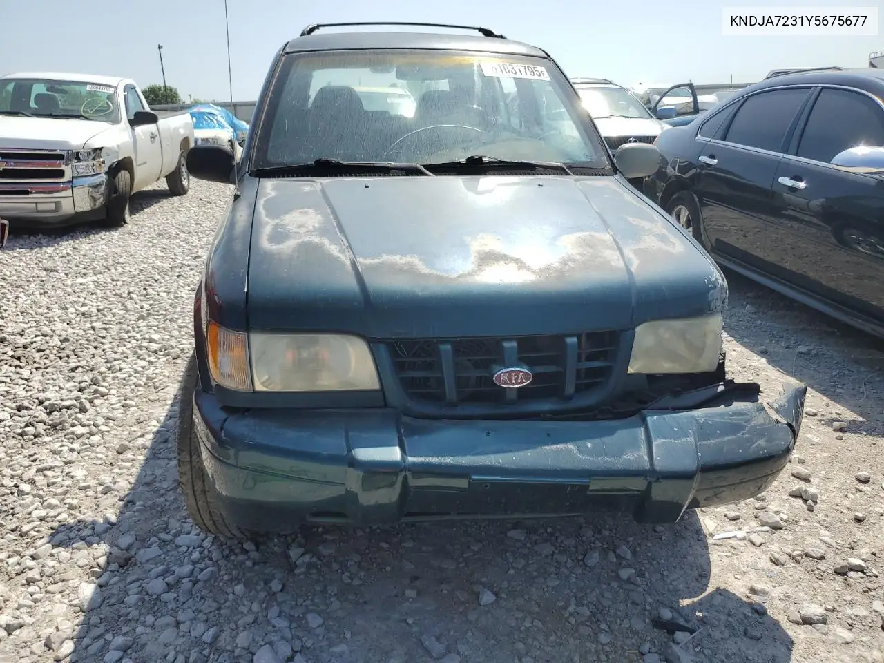 2000 Kia Sportage VIN: KNDJA7231Y5675677 Lot: 61031795