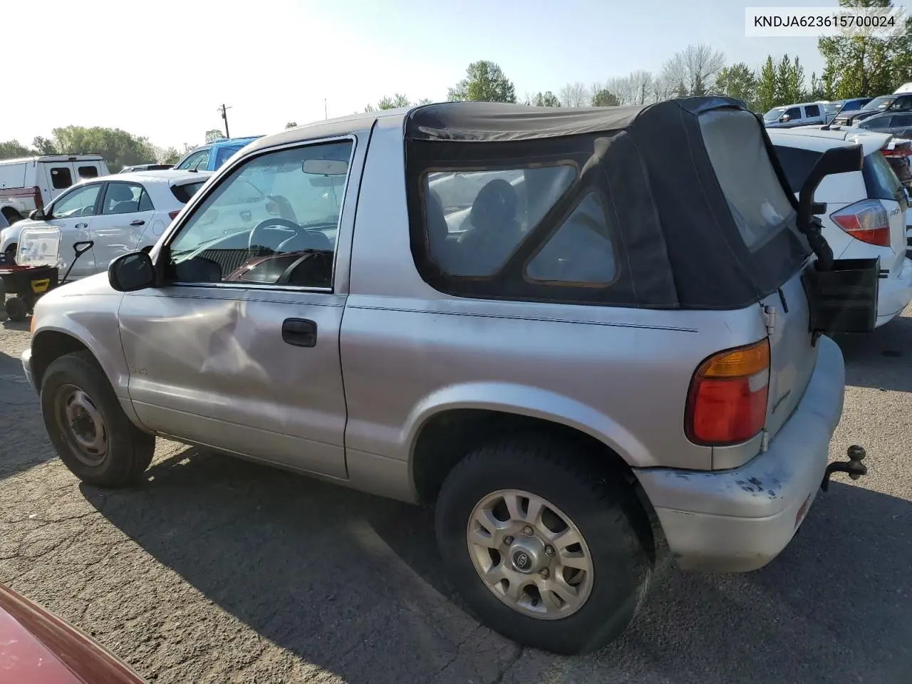2001 Kia Sportage VIN: KNDJA623615700024 Lot: 53536685