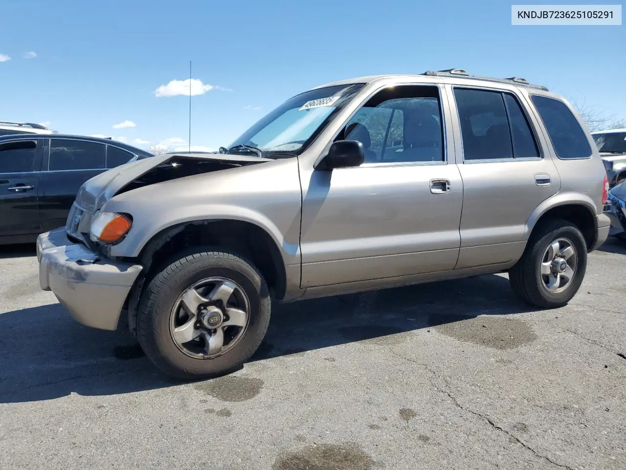 2002 Kia Sportage VIN: KNDJB723625105291 Lot: 49628835