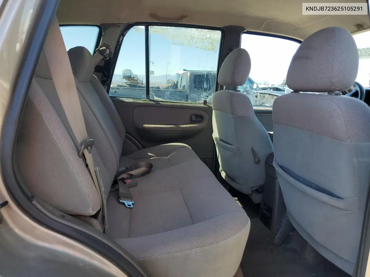 2002 Kia Sportage VIN: KNDJB723625105291 Lot: 49628835