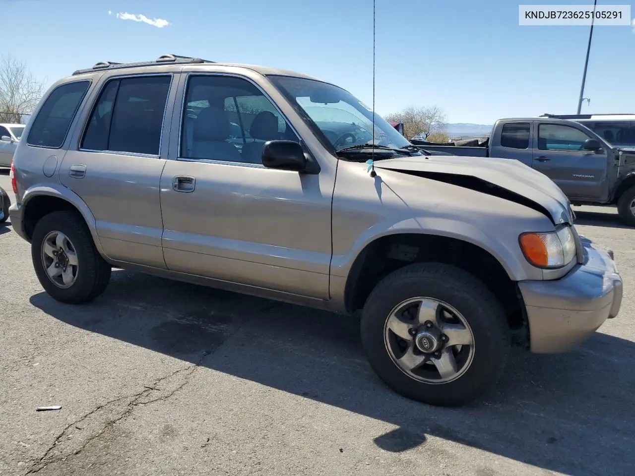 2002 Kia Sportage VIN: KNDJB723625105291 Lot: 49628835