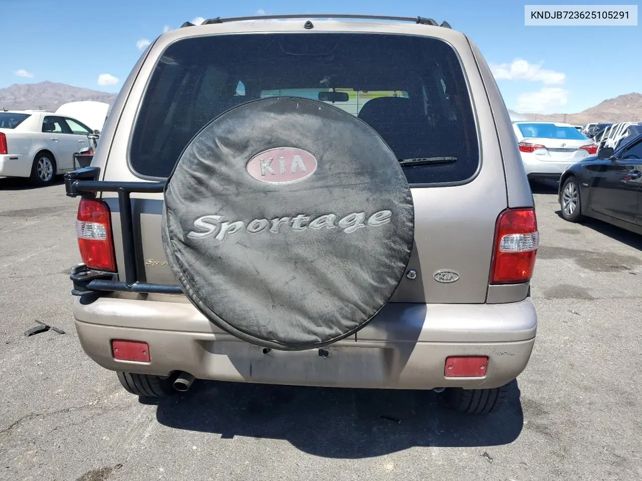 2002 Kia Sportage VIN: KNDJB723625105291 Lot: 49628835