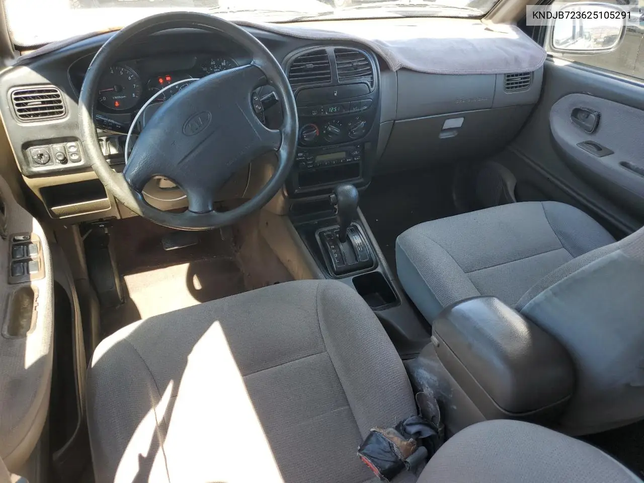 2002 Kia Sportage VIN: KNDJB723625105291 Lot: 49628835