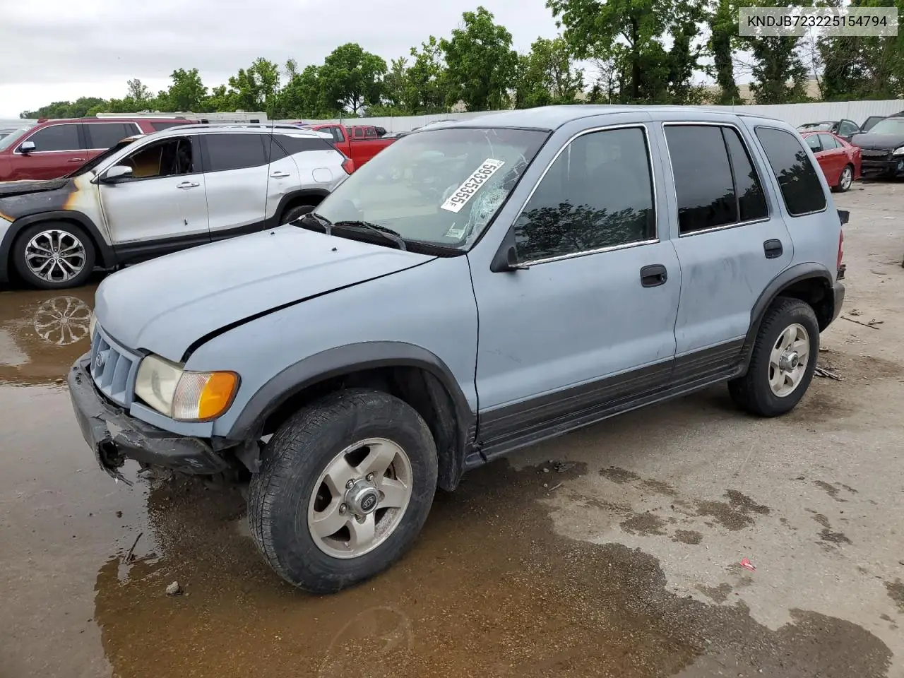 2002 Kia Sportage VIN: KNDJB723225154794 Lot: 59325355