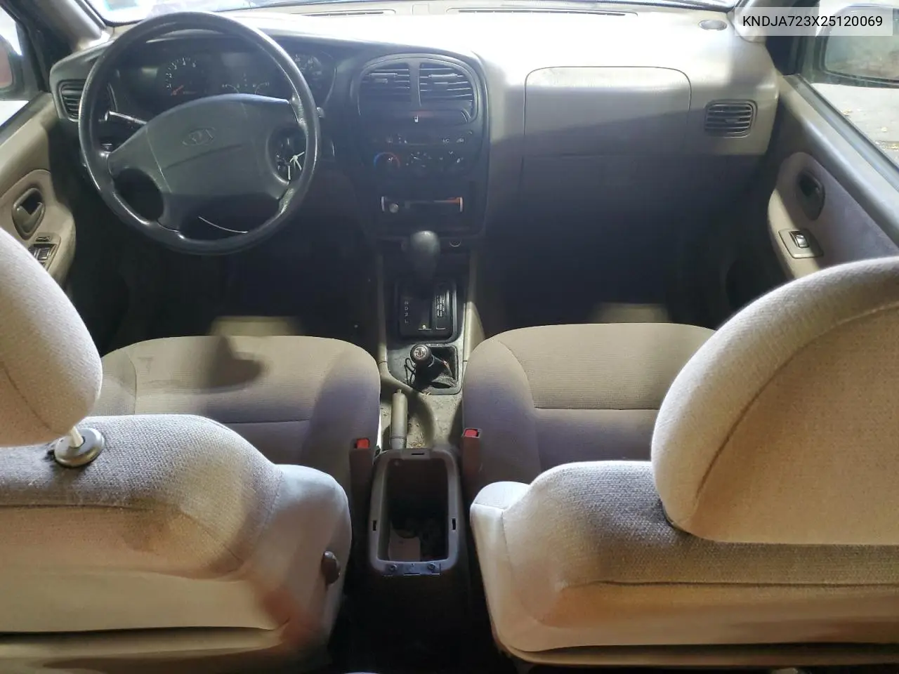 2002 Kia Sportage VIN: KNDJA723X25120069 Lot: 61800295