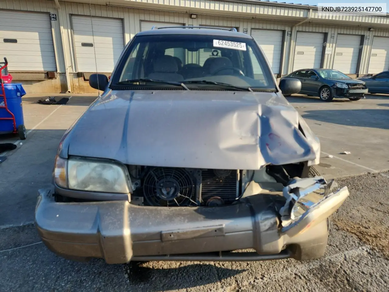 2002 Kia Sportage VIN: KNDJB723925147700 Lot: 62453525