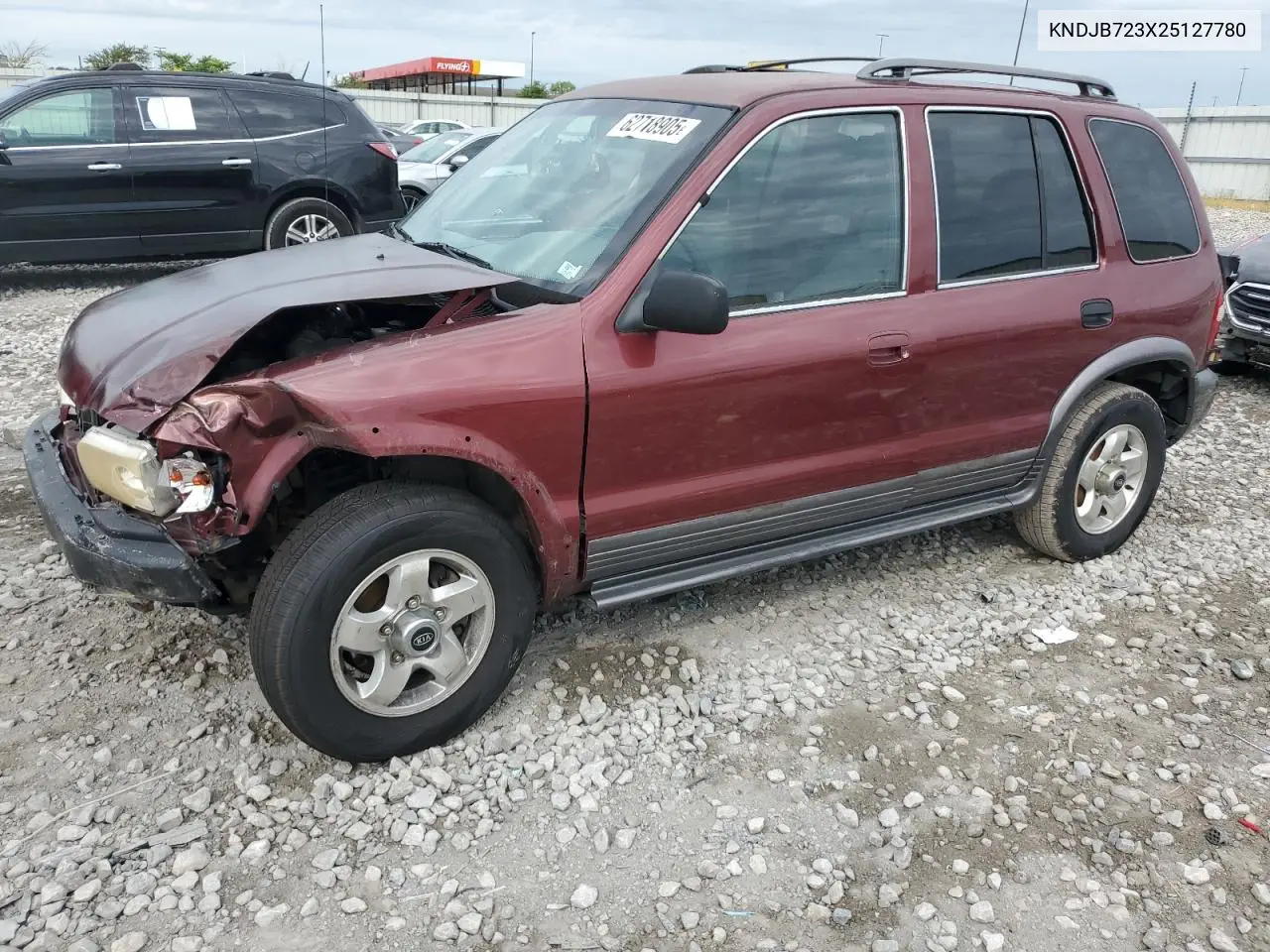 2002 Kia Sportage VIN: KNDJB723X25127780 Lot: 62718905