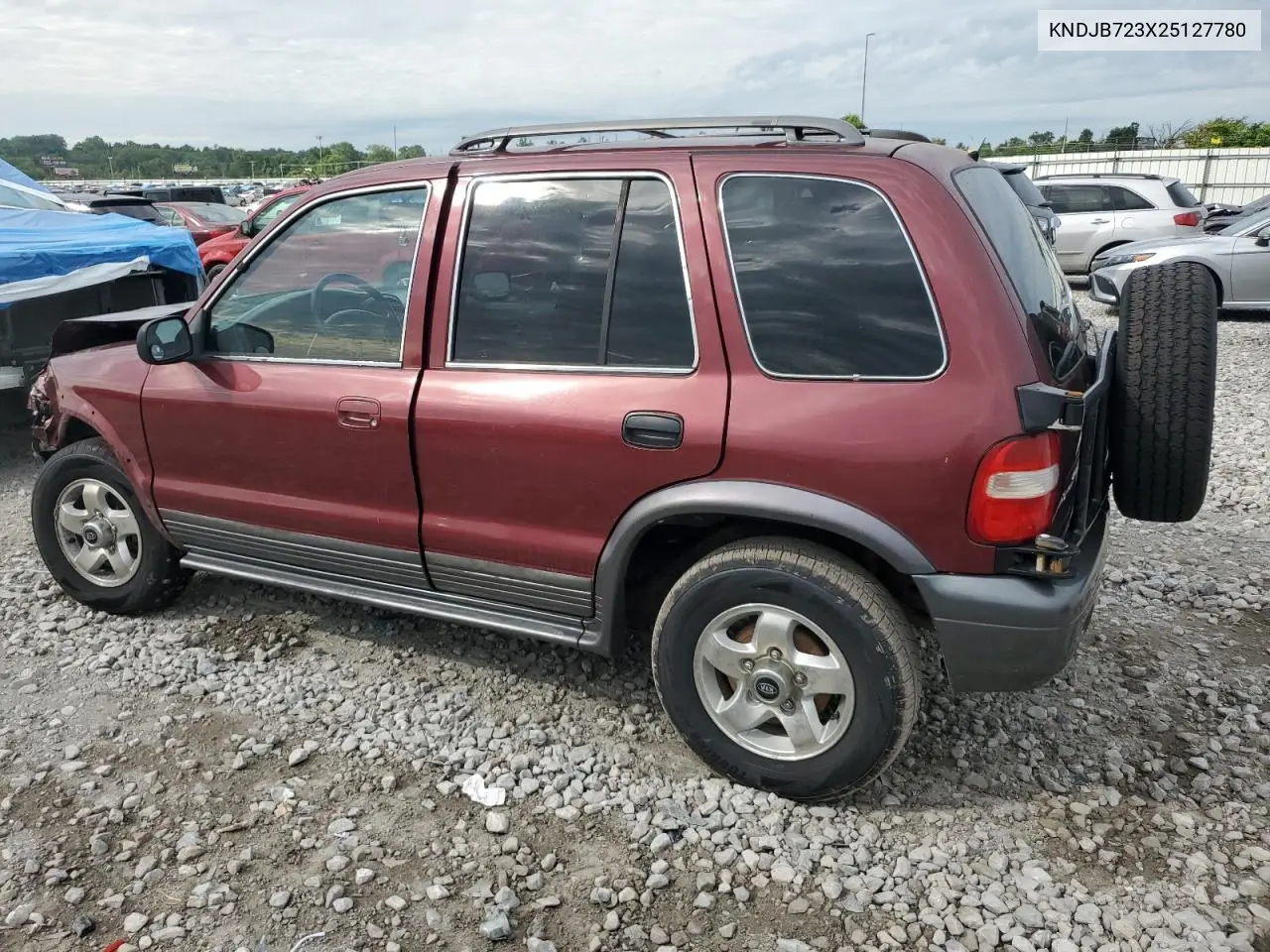 2002 Kia Sportage VIN: KNDJB723X25127780 Lot: 62718905