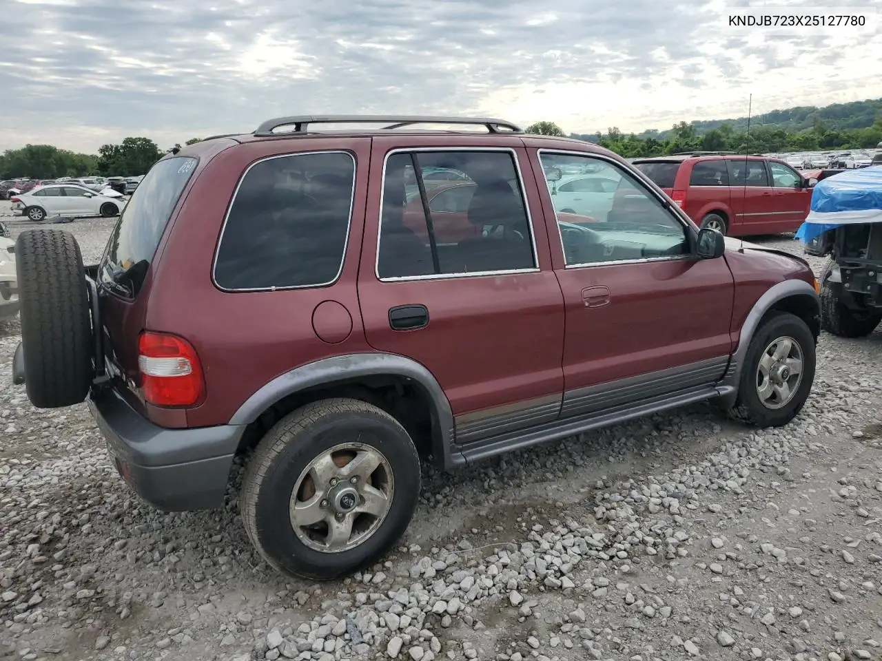 2002 Kia Sportage VIN: KNDJB723X25127780 Lot: 62718905