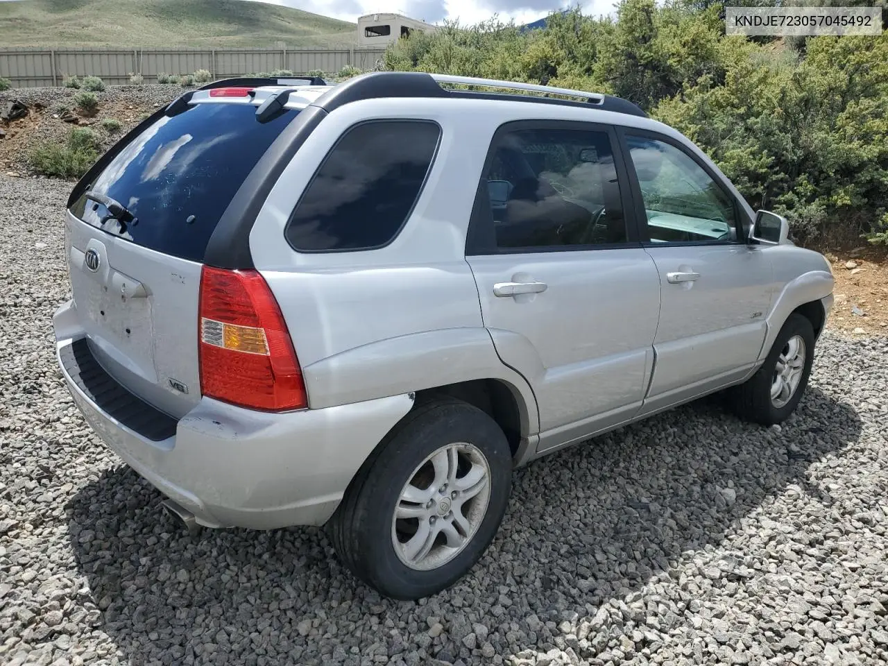 2005 Kia New Sportage VIN: KNDJE723057045492 Lot: 56937725
