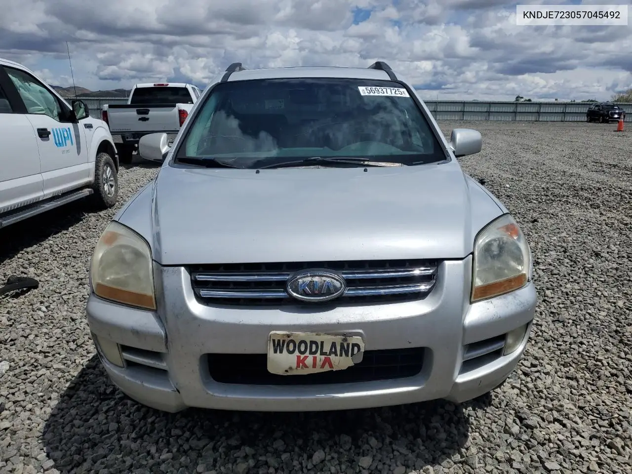 2005 Kia New Sportage VIN: KNDJE723057045492 Lot: 56937725