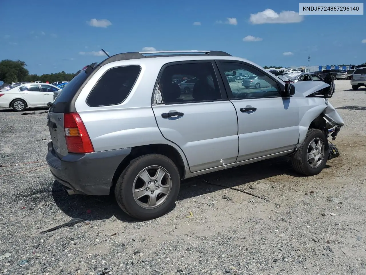 2006 Kia New Sportage VIN: KNDJF724867296140 Lot: 62120985