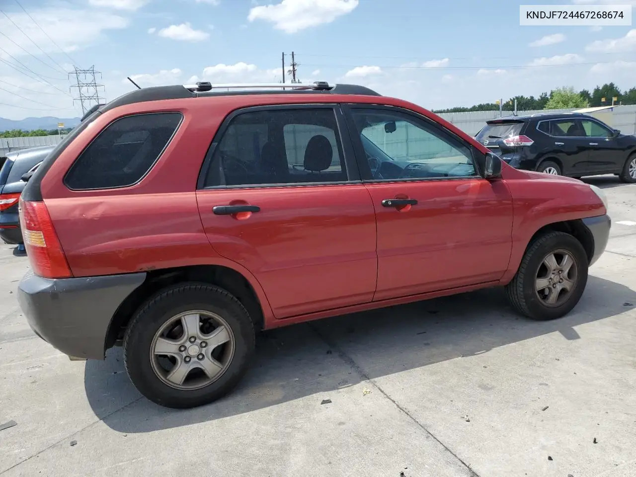 2006 Kia New Sportage VIN: KNDJF724467268674 Lot: 62921415