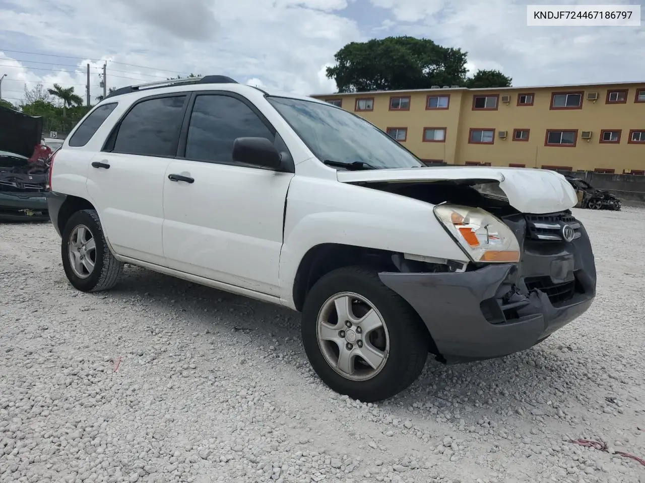 2006 Kia New Sportage VIN: KNDJF724467186797 Lot: 63120625
