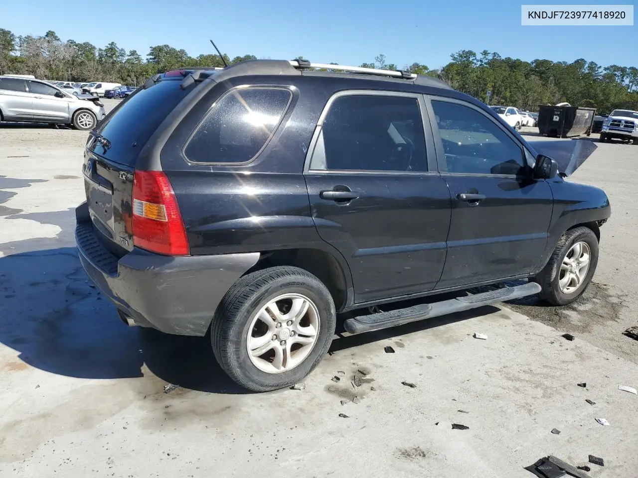 2007 Kia Sportage Ex VIN: KNDJF723977418920 Lot: 47307525