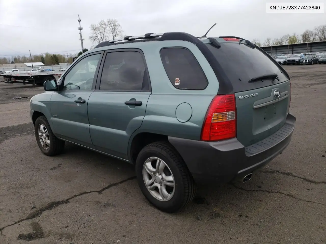 2007 Kia Sportage Ex VIN: KNDJE723X77423840 Lot: 51063685