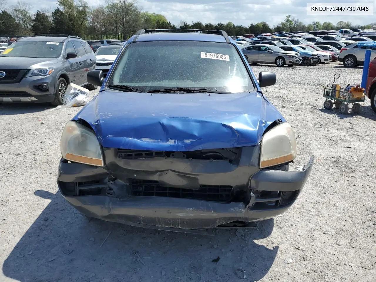 2007 Kia Sportage Lx VIN: KNDJF724477397046 Lot: 51976085
