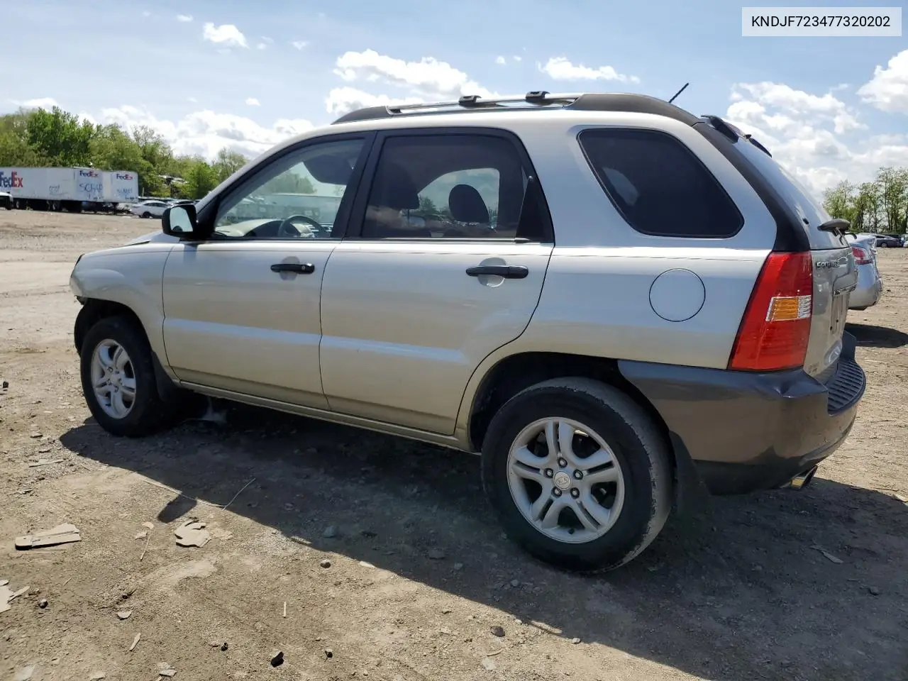 2007 Kia Sportage Ex VIN: KNDJF723477320202 Lot: 55345695