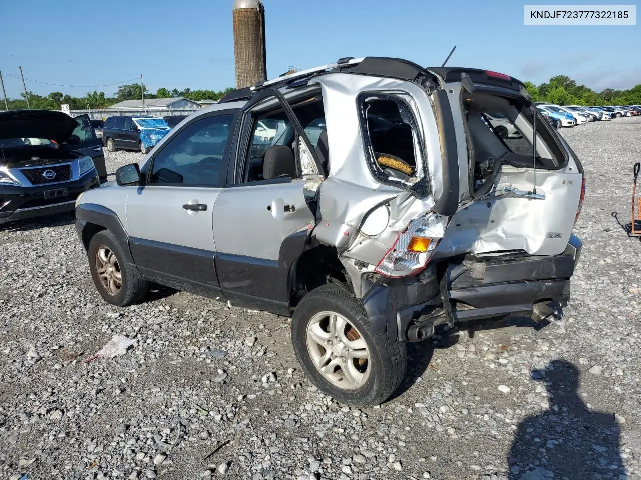 2007 Kia Sportage Ex VIN: KNDJF723777322185 Lot: 60627735
