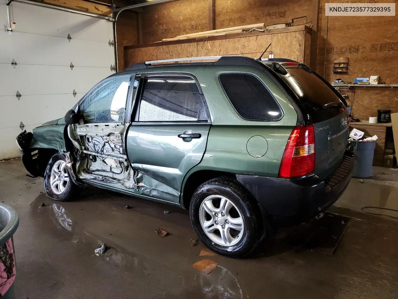 2007 Kia Sportage Ex VIN: KNDJE723577329395 Lot: 61248735