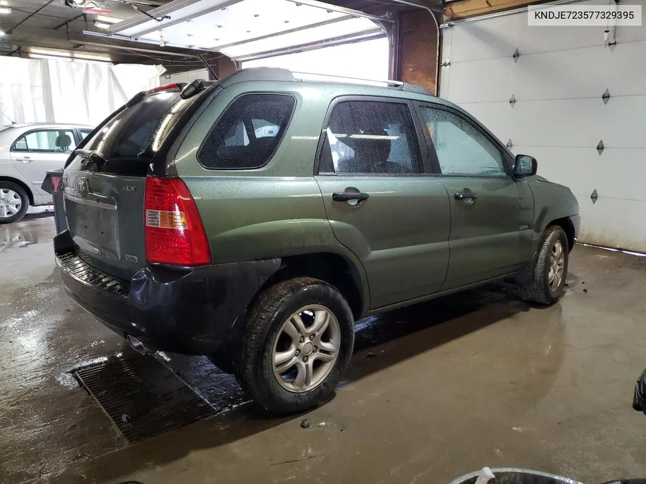 2007 Kia Sportage Ex VIN: KNDJE723577329395 Lot: 61248735