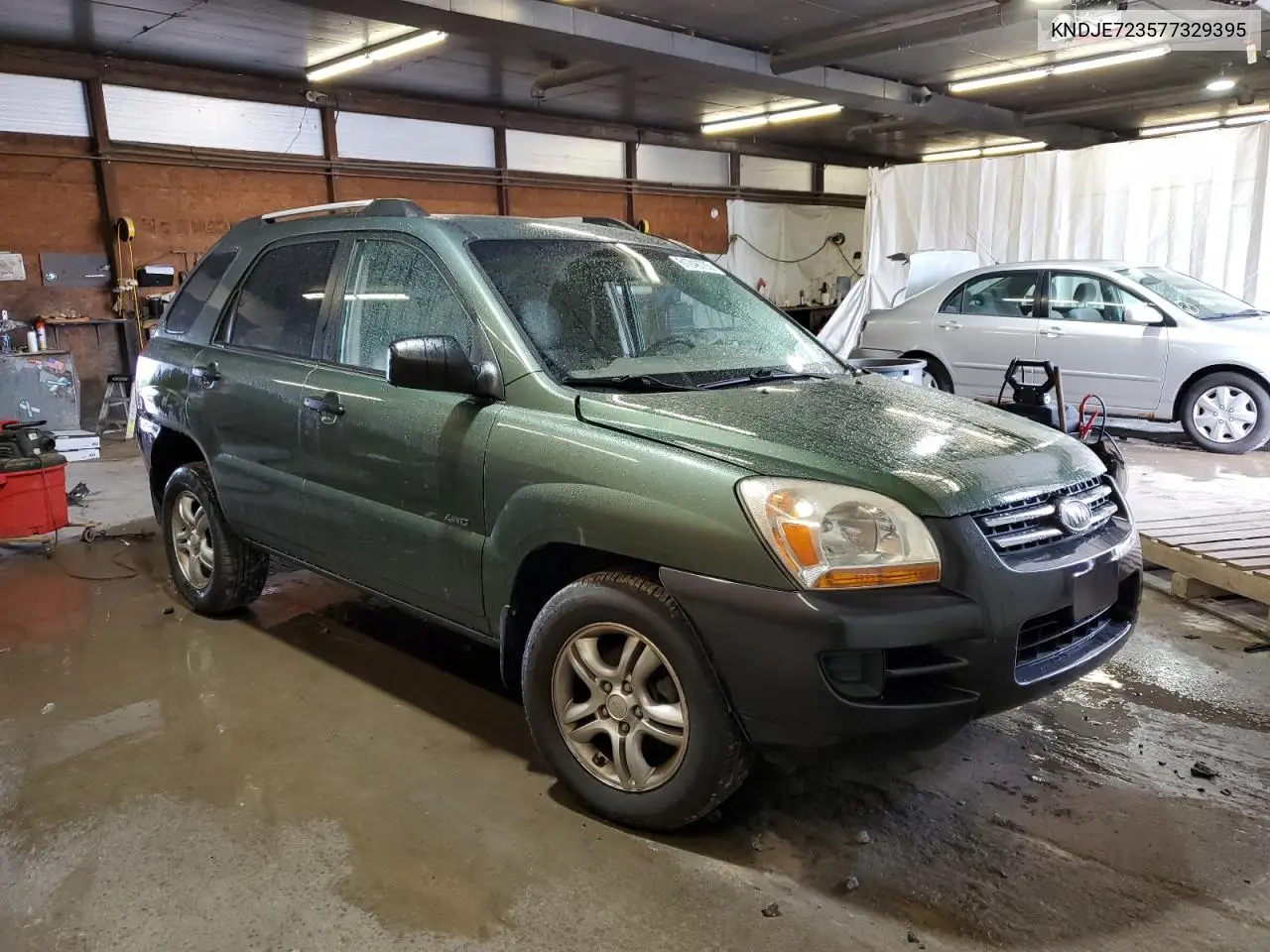 2007 Kia Sportage Ex VIN: KNDJE723577329395 Lot: 61248735